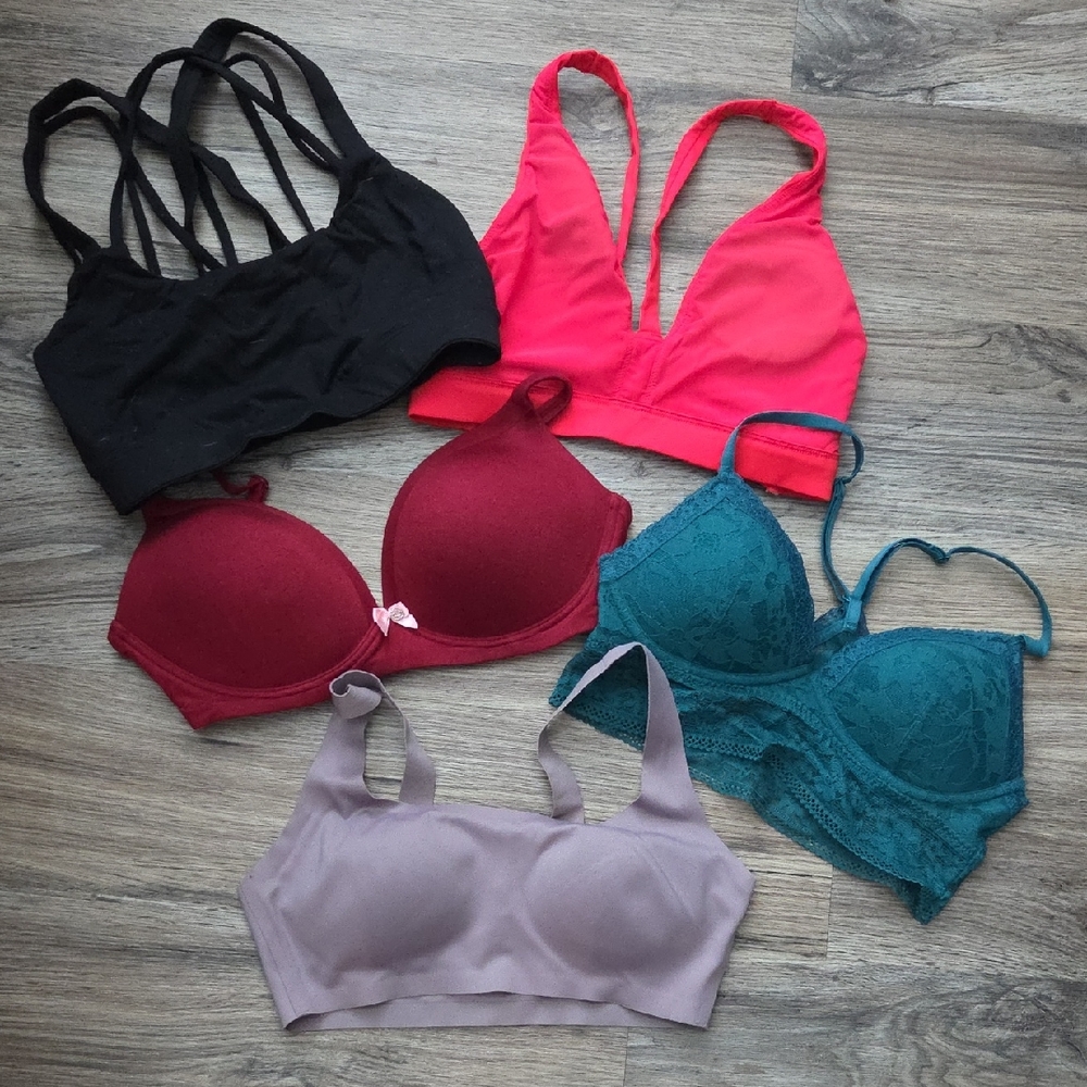 Victoria's Secret Bra Set - Black, Pink, Burgundy, Teal, Taupe